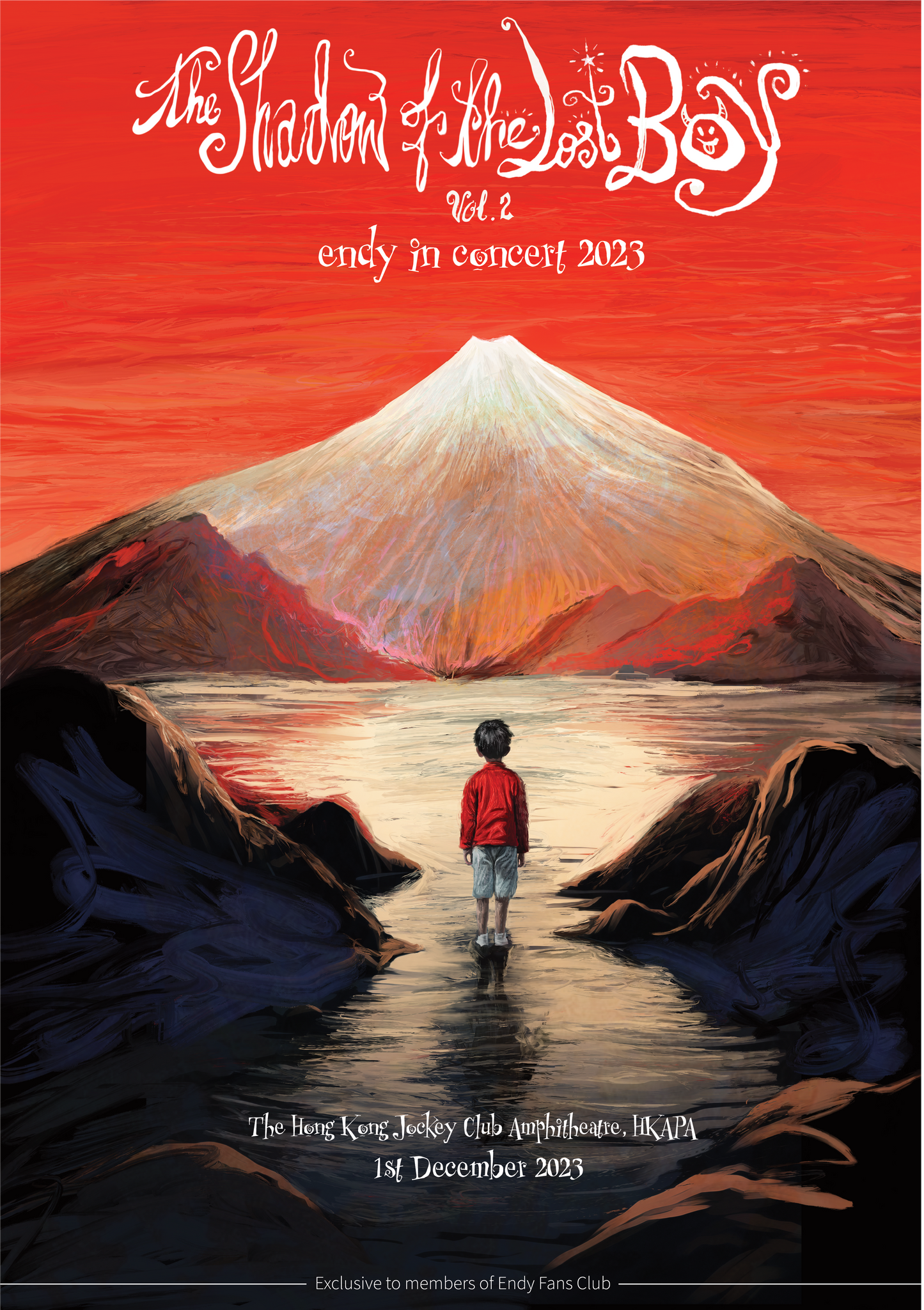 秘密部屋音樂會 Shadow of the Lost Boy Vol.2 Postcard 明信片