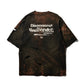 GRS X Disconnect to… Reconnect Themed Sunfaded Heavy Washed Tee