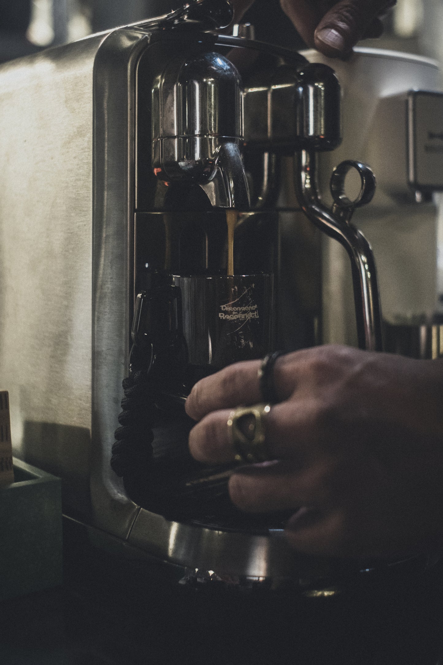 GRS X Disconnect to… Reconnect Espresso Camper Mug