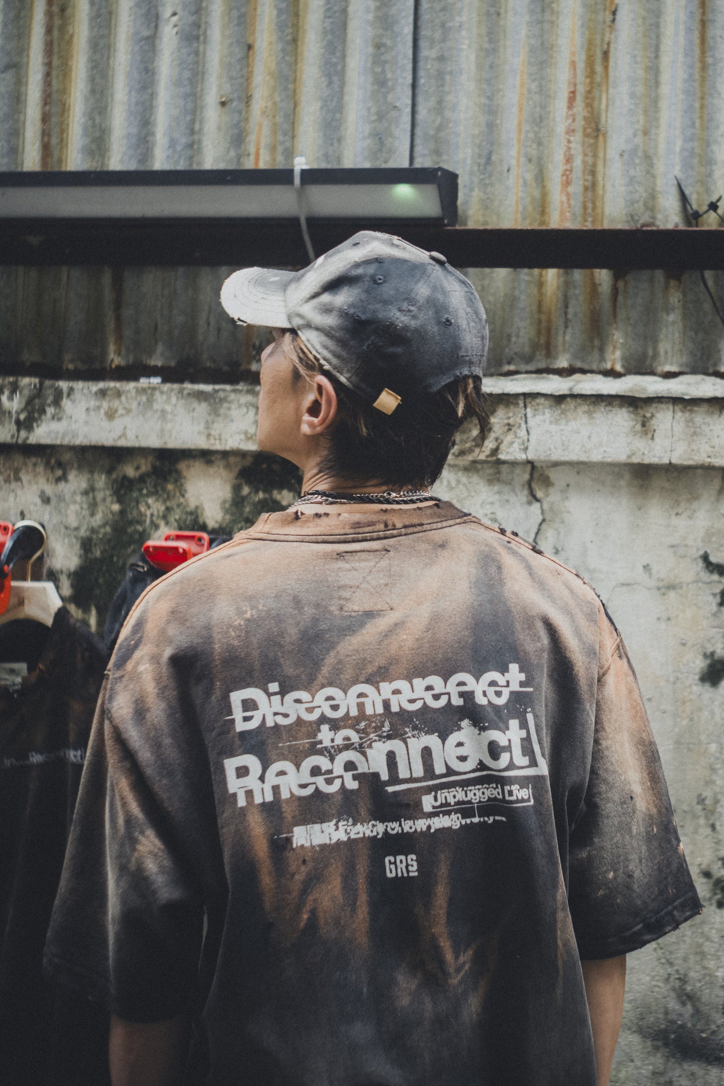 GRS X Disconnect to… Reconnect Hand-washed Cap