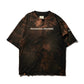 GRS X Disconnect to… Reconnect Themed Sunfaded Heavy Washed Tee